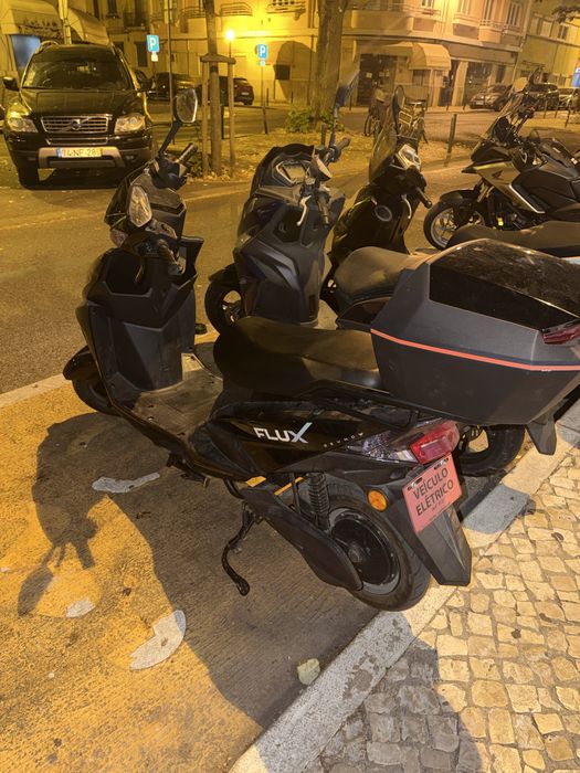 Flux mota elétrica black S/carta lithium 60v20A 250w