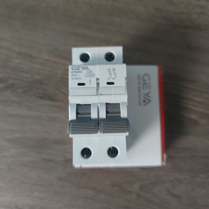 Електротехніка GEYA: WiFi реле, DC/AC автомати, контактор, ввід резерв
