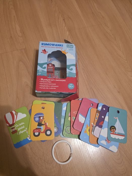 Karty Rymowanki Trefl zabawka edukacyjna