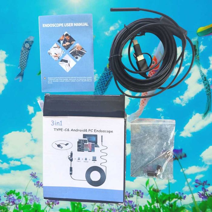 Камера Endoscope довжина 2 метри ширина камери 7mm під android