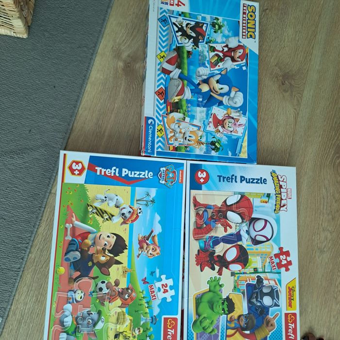 Puzzle maxi 24, 3 sztuki