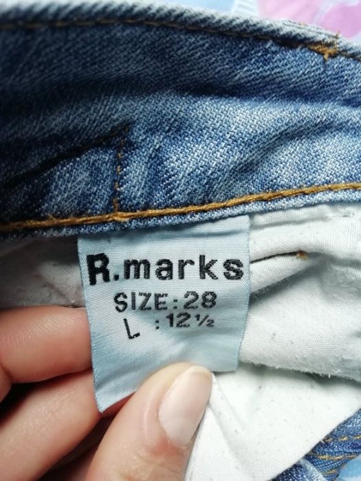 *R.Marks SZORTY Jeans* Unikatowe SIZE:28 L:12,5