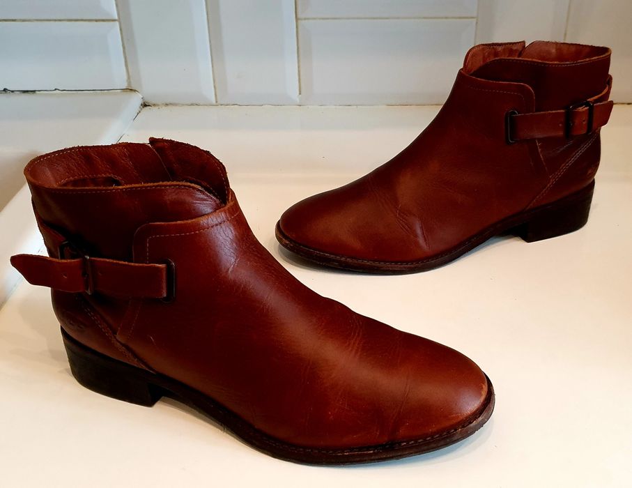 UGG roz. 40 wkładka 26 cm skóra naturalna w całości botki Premium