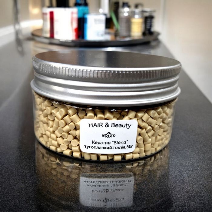Итальянский кератин для наращивания волос Полноцветный, Гелевый