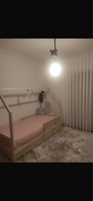 Cama Montessori  com 2 gavetas e colchão incluido