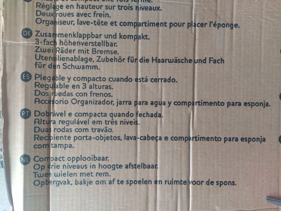 Banheira com muda fraldas CHICCO