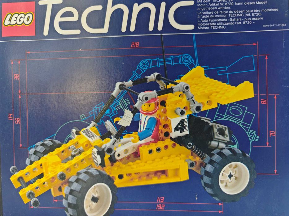 Lego Technic 8840 "Rally Shock n' Roll Racer"; 1990; [219]