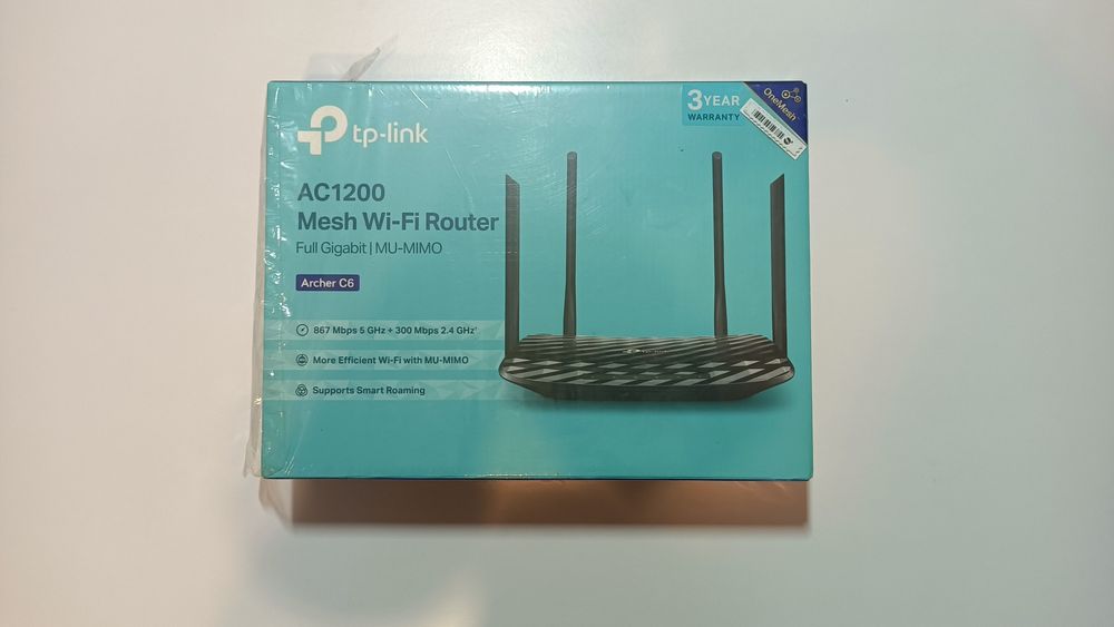 Router WI-FI TP-LINK Archer C6 AC1200