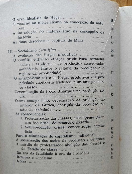 Do Socialismo Utópico ao Socialismo Científico - F. Engels (portes incl.)