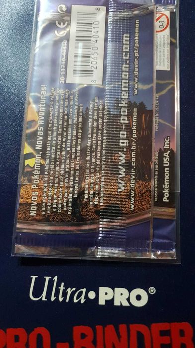 2007 Pokemon TCG Diamond & Pearl Base Set Booster Pack Português PT Electivire Artwork Pacote SELADO / NOVO