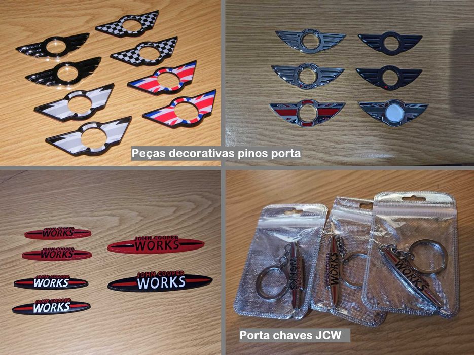 Símbolos MINI Cooper | Acessórios | Almofadas | Capas | Pinos Porta