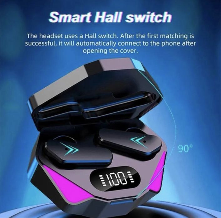 Беспроводные наушники Smart TWS X15 с зарядным кейсом bluetooth 5.0