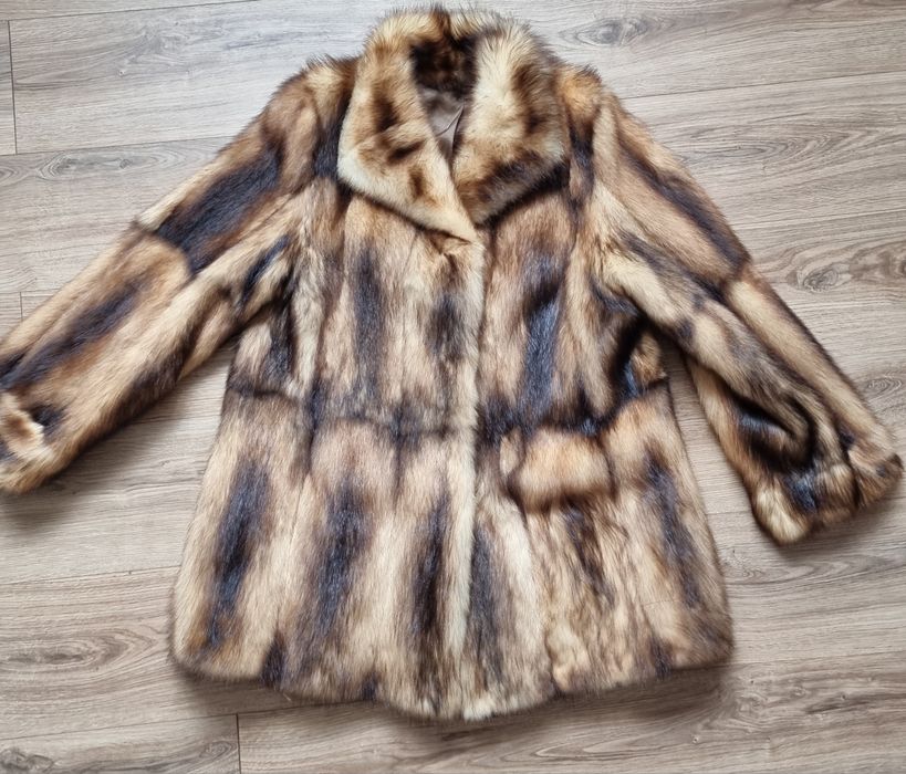 Piękne futro naturalne Tchórzofretka