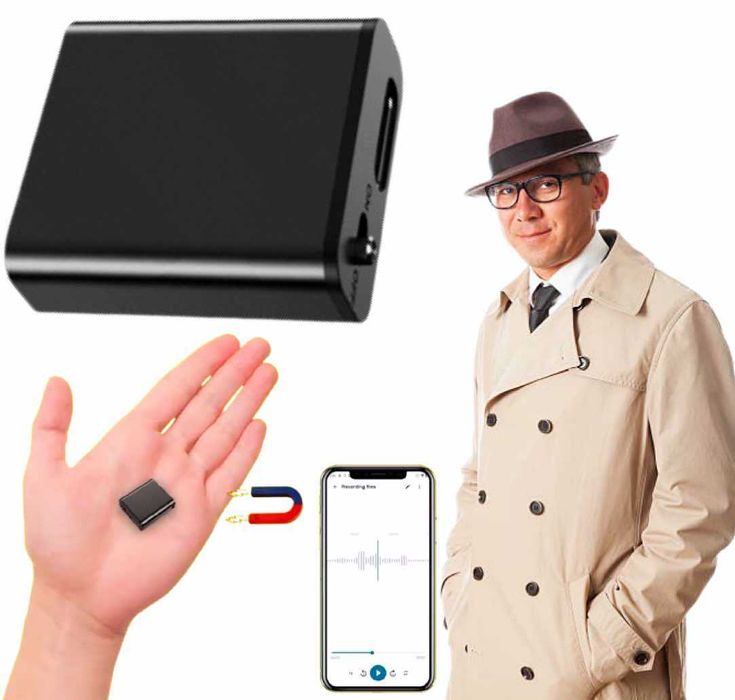 DYKTAFON SZPIEGOWSKI pamięć 16gb ukryj i nagraj – bez śladu każdą rozm