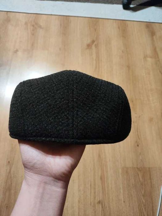 Kaszkiet męski czapka 70% wełna 30% kaszmir