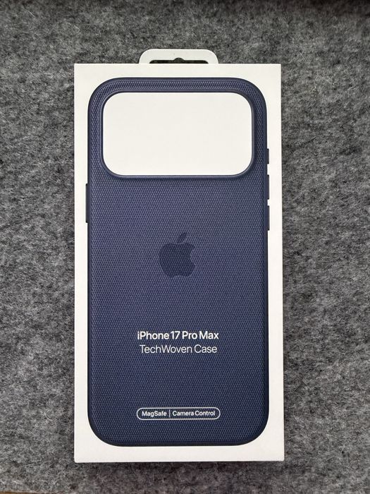 Оригінальний чохол TechWoven case iphone 17 pro max - Blue: 3 750