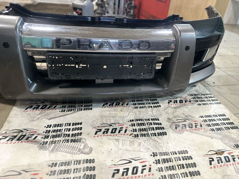 Продам бампер+наладка на Toyota Land Cruiser prado 120