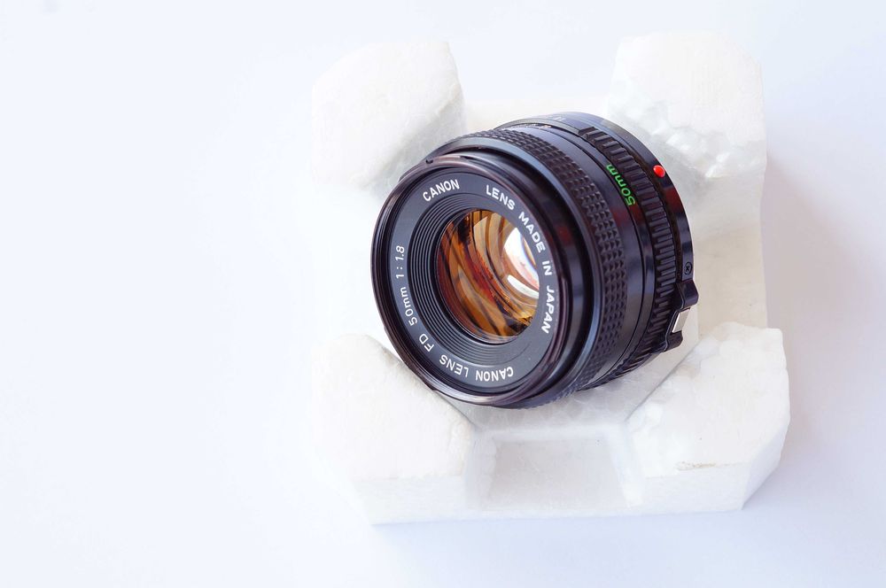 Canon FDN 50 /1.8 piękny sprawny do NEX FX MFT 2