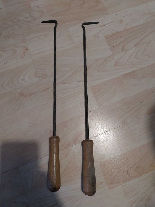 2 pogrzebacze do pieca