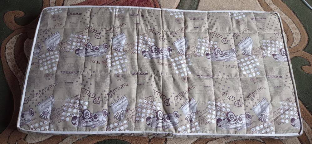 Дитячий матрац в кроватку,, манеж. Кокос-поролон 120х60см 7см
5.0 (1