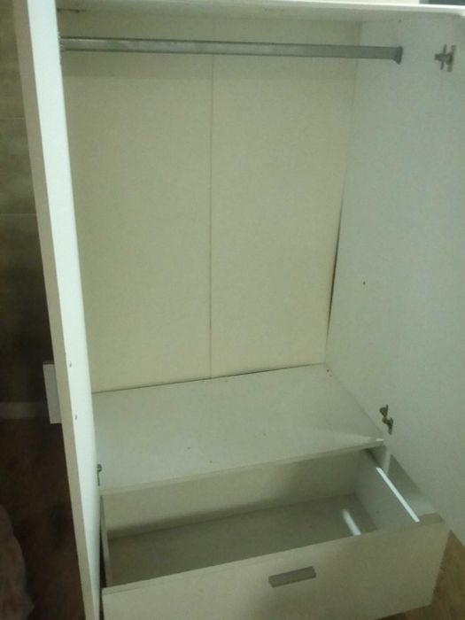 Armário laminado branco
