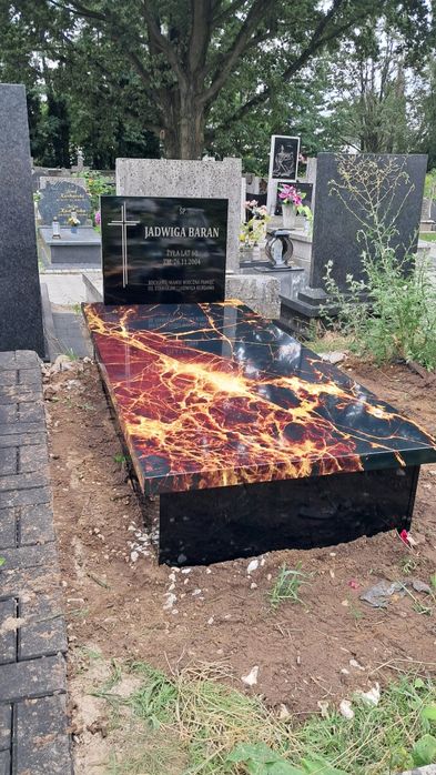 Nowoczesny Nagrobek 2999 zł z montażem Cały Kraj -Promocja