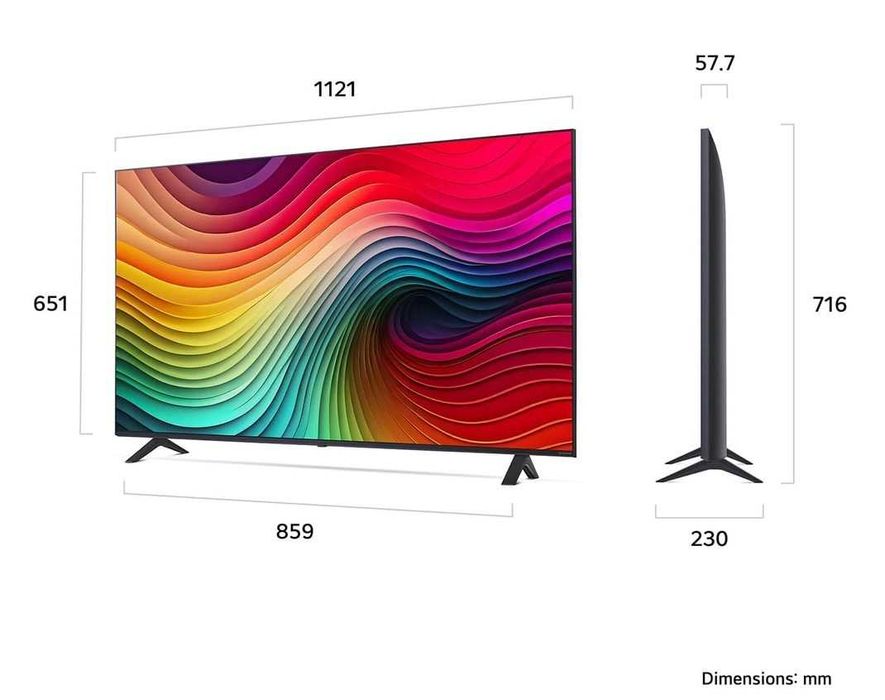 Telewizor LG 65NANO82T6B 65" nowy