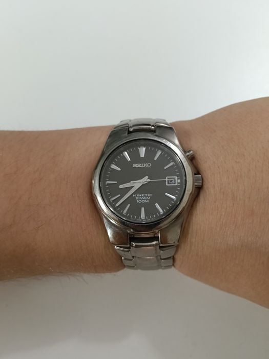 Zegarek Seiko kinetic titanium