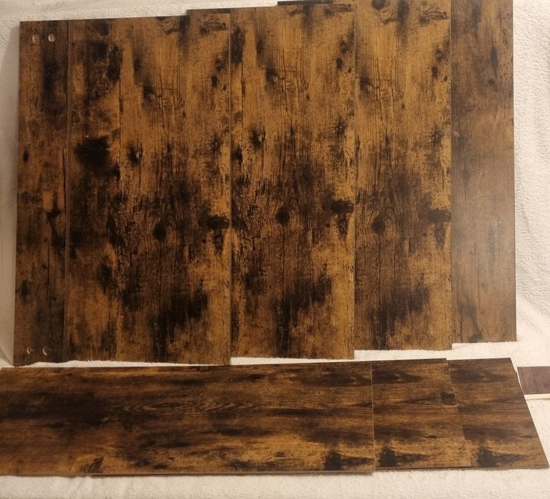 Szafka wisząca przydymiony wędzony dąb 90x69,5x34 cm vidaXL