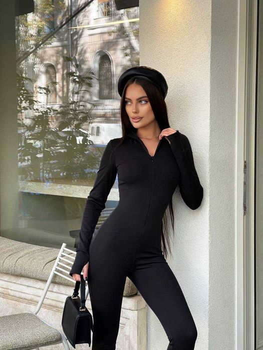 Жіночий Комбез з блискавкою з утеплення і без . В наявності !