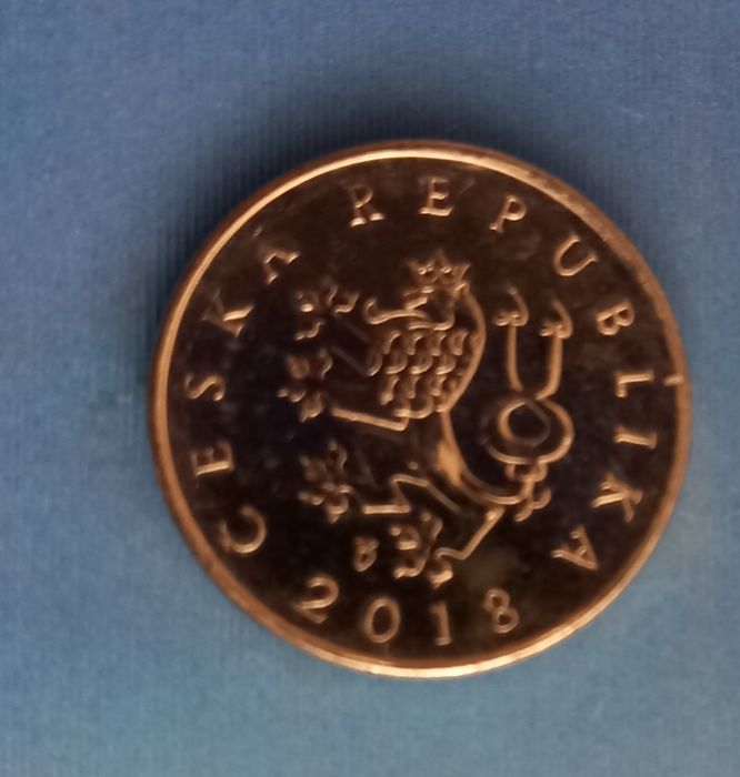 Moneta 1 korona czeska 2018 rok
