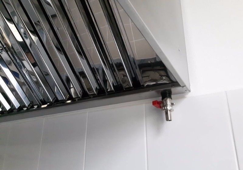 PRODUCENT! okap gastronomiczny 150 cm cały zestawMEGA TURBINA 800 m3/h