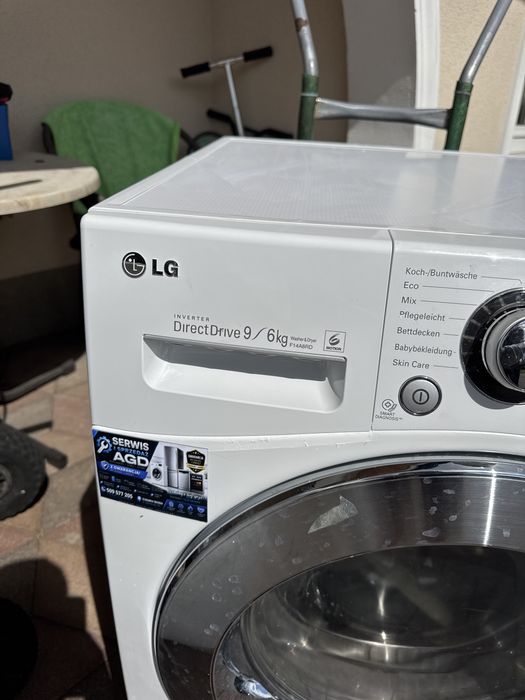 Pralko-Suszarka LG 9/6kg Inverter (Gwarancja)
