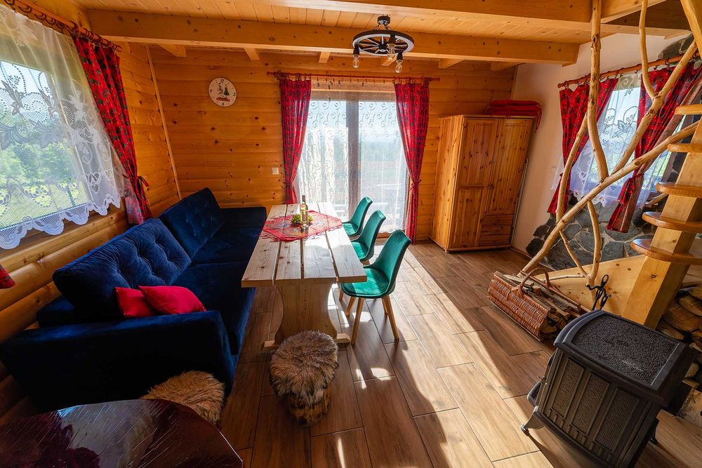 domek w górach domki Szczyrk domki Beskidy sauna jaccuzi ferie zimowe