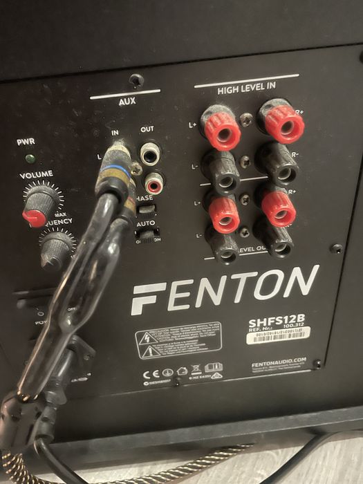 Subwoofer Fenton como novo
