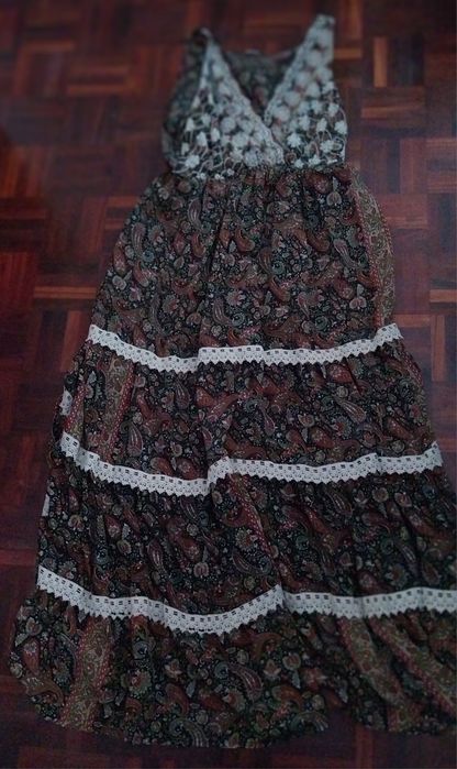 Vestido comprido de verão