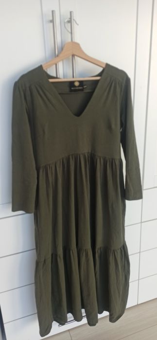 Sukienka Makademia 40/42 oliwkowa