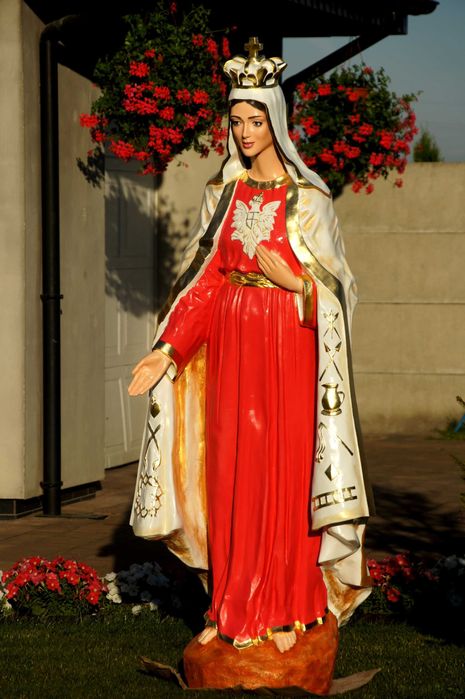 Figurka Matka Boża Królowa Polski. Matka Boska. Rzeźba Licheńska