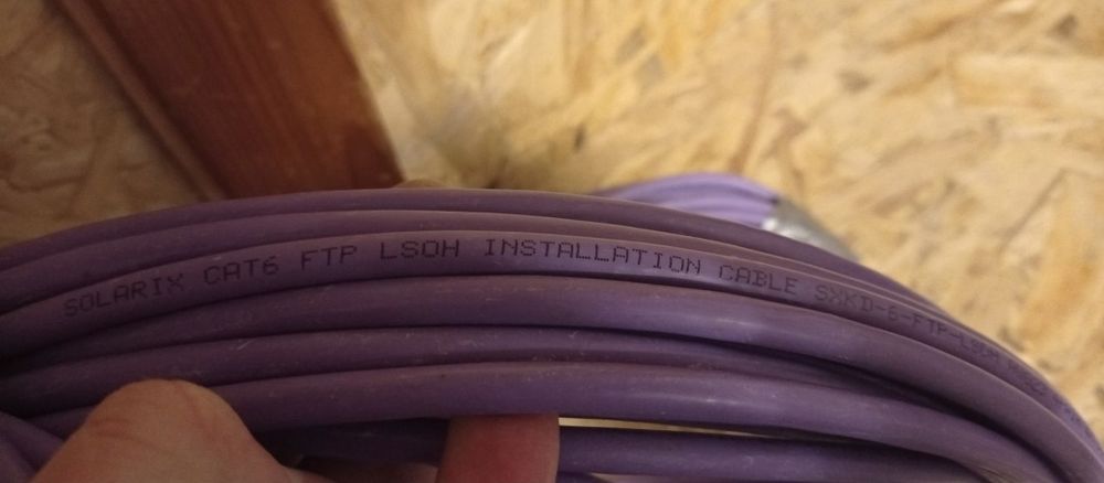 Przewód sieciowy Solarix CAT6 FTP LSOH 20m