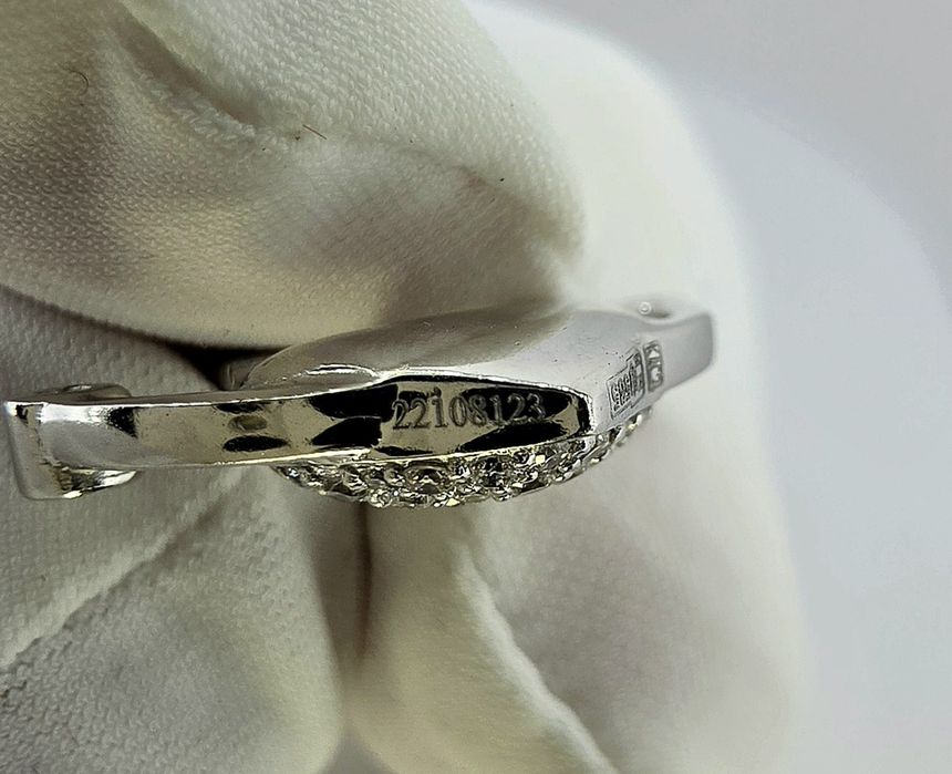 Брендовий золотий підвіс+ланцюг с діамантами 0.3ct