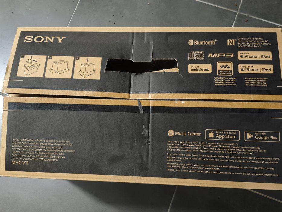 Coluna SONY usada mas como nova