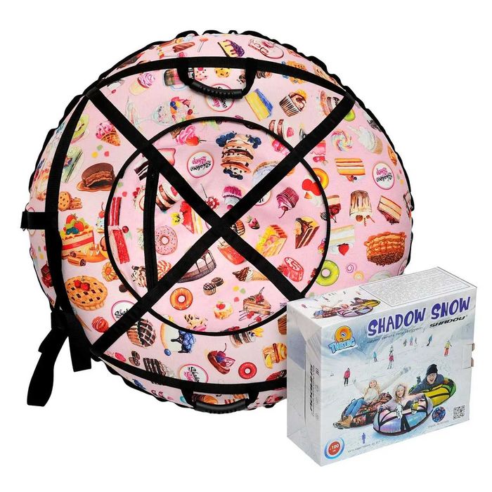 Тюбинг - ватрушка 100см санчата, пончик