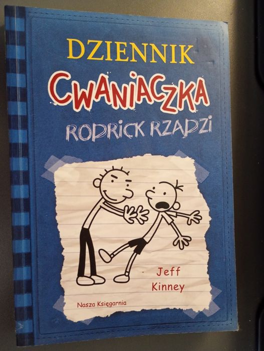 ,,Dziennik Cwaniaczka"  Jeff Kinney - 7 książek