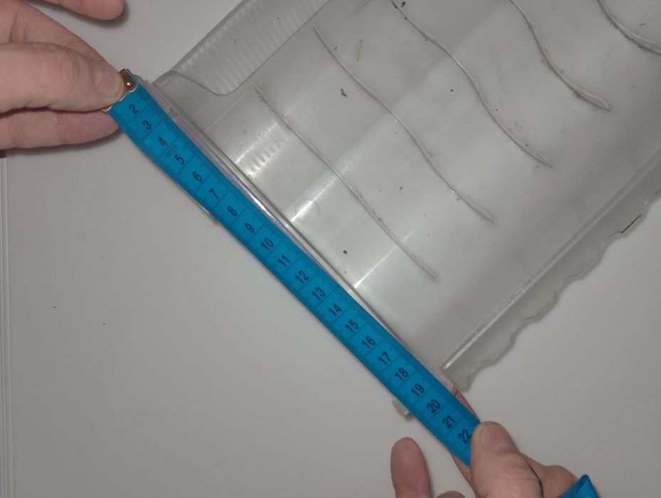 Поличка холодильника велика