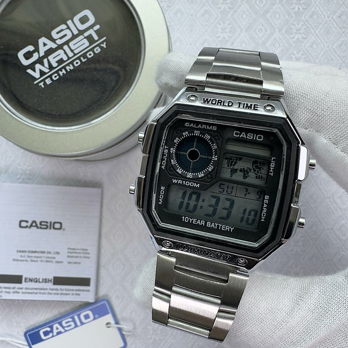 Годинник AE-1200WHD-1AVE з Упакуванням