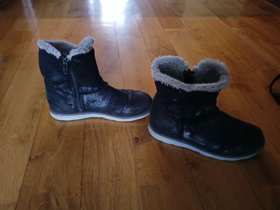Kozaczki, buty zimowe dla dziewczynki roz  31