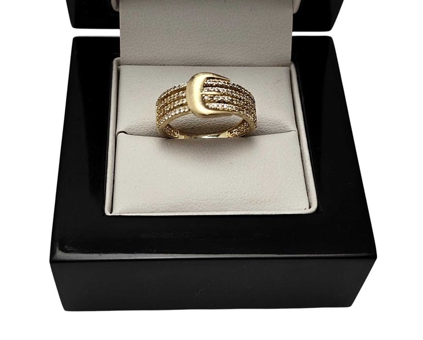 Piękny Złoty Pierścionek 3,05 G / 585 / R14