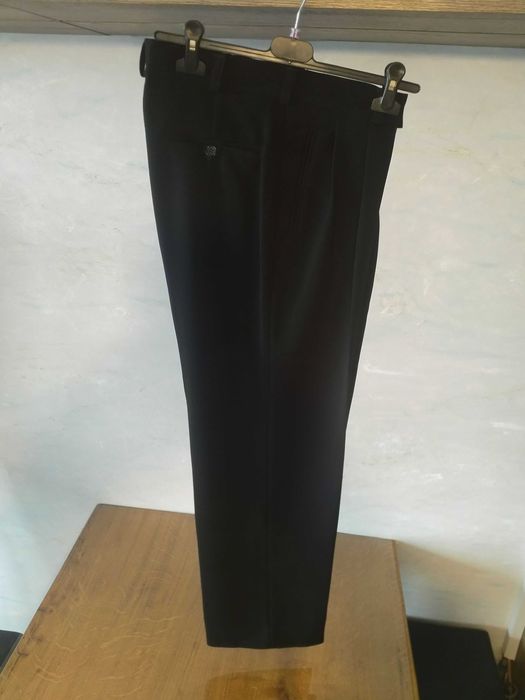 Garnitur męski czarny mat 100/188 XL