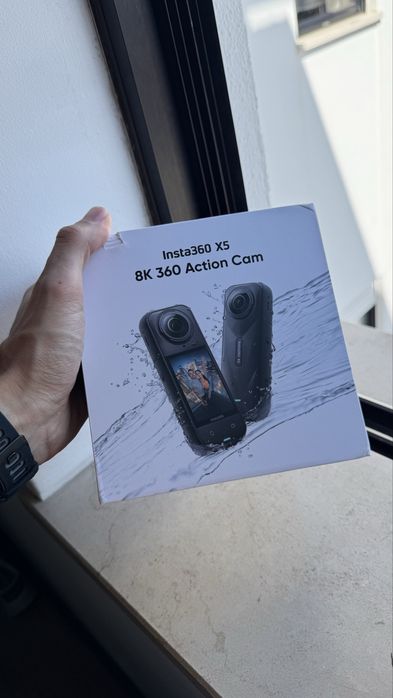 Câmara Insta360 X5 - Nova