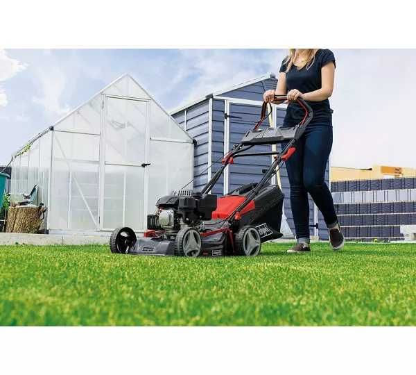 Газонокосарка scheppach ms226-56e se косярка з електро запуском та самохідна ПОВИСТАВОВА